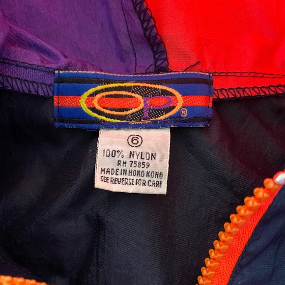 Vintage Ocean Pacific Wind Breaker Jacket - Picture 3 of 5